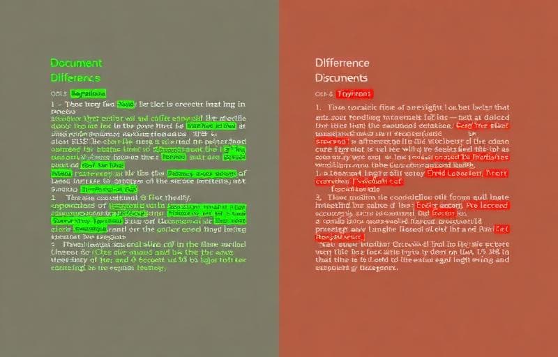 How to Compare Text & Documents: Find Every Difference Instantly